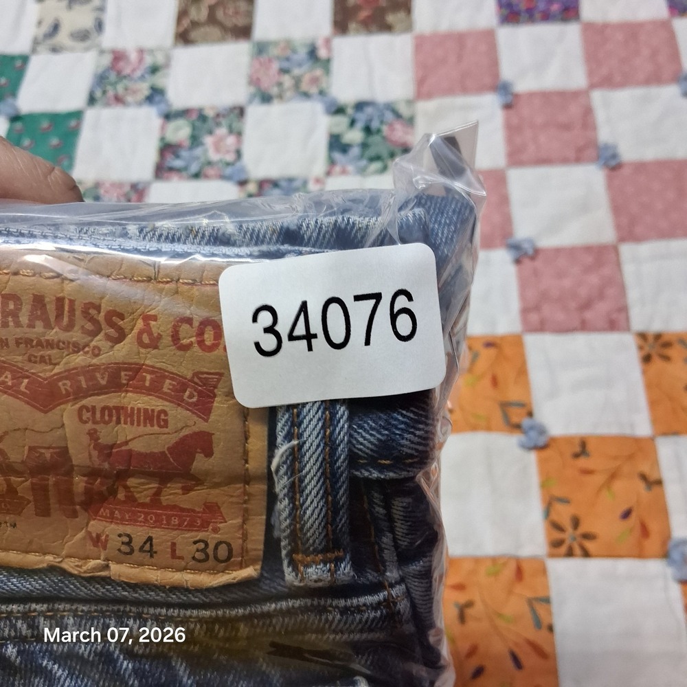 Levi's Men's Bootcut Jeans Blue - Picture 12 of 12